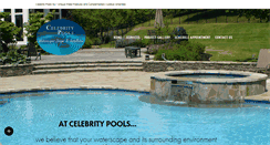 Desktop Screenshot of celebritypoolsnj.com